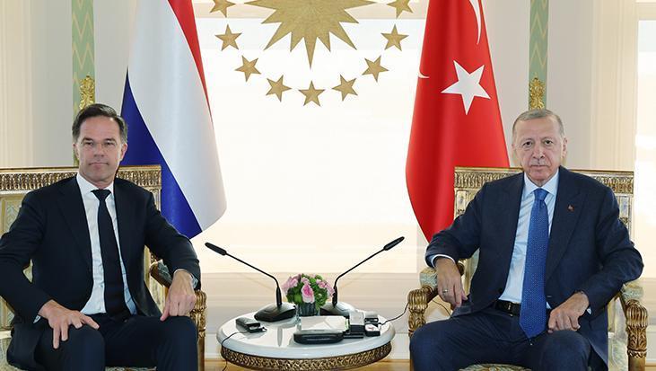 Cumhurbaşkanı Erdoğan Hollanda Başbakanı Rutte’yi kabul etti