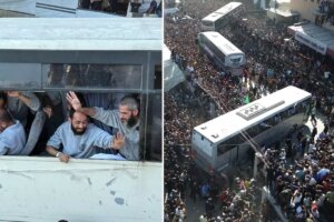 israilin serbest biraktigi filistinli esirler gazzede BEZKaBEI.jpg